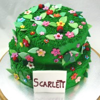 Flower - Secret Garden Cake